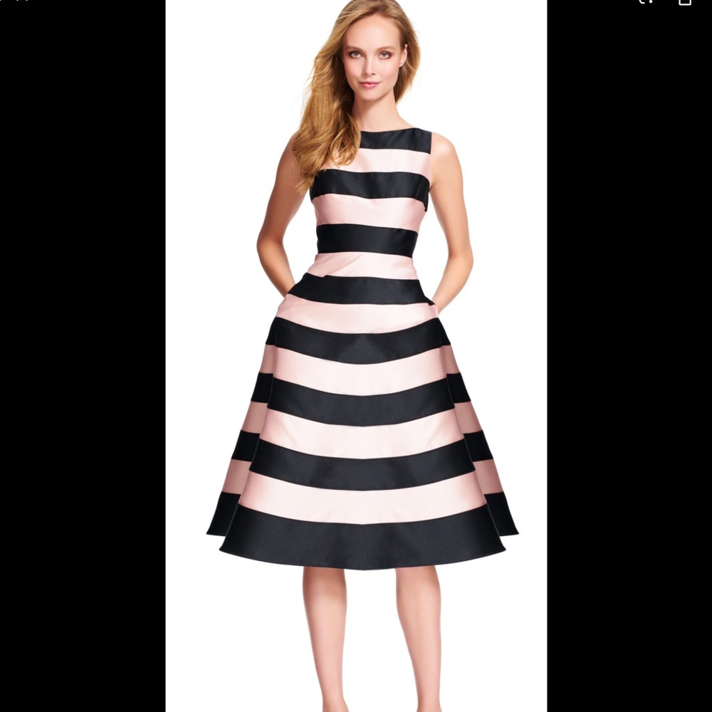 Adrianna papel a line dress with pockets